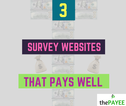 3 Survey Websites That Pays Well